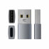 Фото #4 товара Satechi ST-TAUCM - USB-A - USB-C - Grey