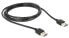 Delock 3m USB 2.0 A - 3 m - USB A - USB A - USB 2.0 - Male/Male - Black