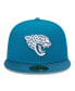 Фото #3 товара Men's Teal Jacksonville Jaguars Active Ballistic 59Fifty Fitted Hat