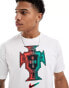 Nike Football Euro 2024 Portugal unisex crest t-shirt in white