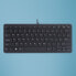 Фото #2 товара R-Go Compact R-Go ergonomic keyboard - QWERTY (UK) - wired - black - Mini - Wired - USB - QWERTY - Black