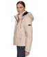 Women's Diamond Quilted Hooded Puffer Coat