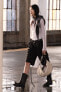 Фото #5 товара Длинные шорты из смесовой шерсти — zw collection ZARA