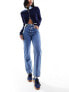 Tommy Jeans Julie ultra high rise straight leg jeans in medium wash