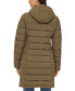 ფოტო #2 პროდუქტის Women's Hooded Packable Puffer Coat