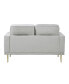 Фото #3 товара White Label Carson 58" Loveseat