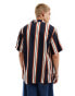 Dickies striped shirt in dark navy