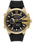 Фото #1 товара Наручные часы Gevril Men's West Village Swiss Automatic Gold-Tone Stainless Steel Watch 40mm.