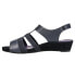 Фото #3 товара VANELi Dacea Wedge Womens Blue Casual Sandals 308898