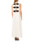 Women's Sleeveless Bow-Back Maxi Dress