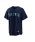 Фото #2 товара Men's Jesse Winker Navy Seattle Mariners Alternate Replica Player Jersey