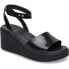 Фото #1 товара CROCS Brooklyn Ankle Strap Wedge Sandals