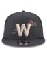 Фото #3 товара Men's Graphite Washington Nationals City Connect 9FIFTY Snapback Adjustable Hat