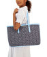 Фото #7 товара Schyler TH Cube Monogram Extra-Large Tote Bag