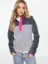 Columbia Benton Springs half snap neck fleece in grey