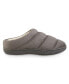 ფოტო #2 პროდუქტის Women's Microsuede Puffer Comfort Hoodback Slippers