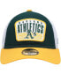 Фото #3 товара Бейсболка детская New Era Oakland Athletics зеленая 9FORTY Snapback Hat