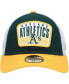 Big Boys Green Oakland Athletics Patch Trucker 9FORTY Snapback Hat