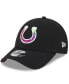 Фото #3 товара Men's Black Indianapolis Colts 2023 NFL Crucial Catch 9FORTY Adjustable Hat