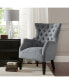 Фото #6 товара Hannah Button Tufted Wing Accent Chair