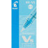 Фото #3 товара Ручка с жидкими чернилами Pilot V-5 Hi-Tecpoint Светло-синяя 0,3 мм (12 штук)
