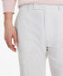 Фото #4 товара Men's Slim-Fit Solid White Pants