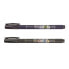 Фото #3 товара Tombow WS-BHS-2P - Black - Black - Round - Water-based ink - 2 pc(s) - Blister