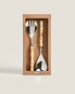 Фото #5 товара Salad cutlery set with bamboo handle (set of 2)