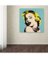 Фото #3 товара Mark Ashkenazi 'Andy Warhol' Canvas Art - 24" x 24" x 2"