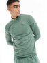 Фото #1 товара Puma Training Evolve 1/4 zip sweatshirt in light green