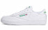 Фото #1 товара Кроссовки мужские Reebok Club C 85 (AR0456) бело-зеленые