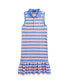 Фото #1 товара Платье для малышей Polo Ralph Lauren полосатое из стрейч-сетки