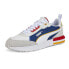 Фото #2 товара Puma R22 Lace Up Mens White Sneakers Casual Shoes 38346212