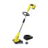 Kärcher LTR 18-30 - Push lawn mower - 30 cm - Nylon line - D-loop handle - Nylon - Black - Silver - Yellow