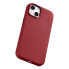 Фото #12 товара Чехол для смартфона ICARER для iPhone 14 Plus MagSafe Case Leather красный.