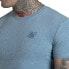 ფოტო #3 პროდუქტის SIKSILK Marl short sleeve v neck T-shirt