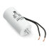 Motor capacitor 8uF / 450V 35x68mm with wires