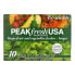 Фото #1 товара PEAKfresh USA, многоразовые пакеты с затяжками для хранения продуктов, 10 шт.