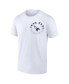 Фото #3 товара Men's White Charlotte Hornets Street Collective T-shirt