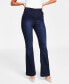 Фото #1 товара Women's Sailor High-Rise Pull-On Flare-Leg Jeans, Created for Macy's