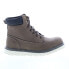 Фото #1 товара Fila Madison 1SH40157-200 Mens Brown Synthetic Lace Up Casual Dress Boots 9.5