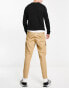 Jack & Jones Intelligence tapered cargo trouser in beige