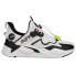 Фото #1 товара Puma RsX T3ch Overload Lace Up Mens White Sneakers Casual Shoes 381695-01