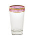 Фото #6 товара Melania Collection Multicolor Highball Glasses, Set of 6