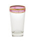 Melania Collection Multicolor Highball Glasses, Set of 6