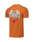 Фото #3 товара Men's and Women's Orange Virginia Tech Hokies Hyper Local Hokie Stone Stadium T-Shirt