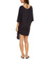 Фото #3 товара Michael Michael Kors 299124 Women Classic Side Tie Cover-Up Black Size MD