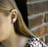 Playful girl earrings with zircons Butterflies AGUC632DL
