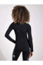 Yoga Dri-Fit Luxe Fitted Full-Zip Kadın Ceket Siyah