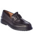 Фото #1 товара Ferragamo Vara Ornament Leather Loafer Men's Black 5 Eee